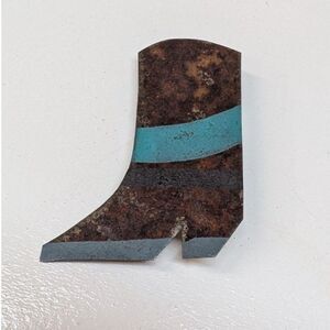 Vintage Ivan Barnett Cowboy Boot Brooch